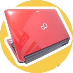 【美品】最新Windows 11 9月分⑤HDD320GB メモリ4GB 富士通　ノートパソコンの画像