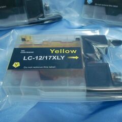 ブラザー汎用　LC-12シリーズ　ブラック・イエロー・シアン　増量タイプ？の画像