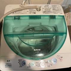 National 縦型洗濯機 NA-F60P5 6.0kg 中古の画像