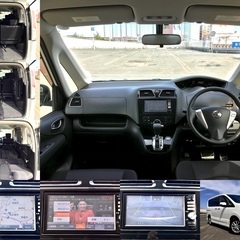 ★緊急★最安！★修復歴なし！★日産★セレナ★ハイウェイスター★FNC26型★4WD!★フル装備！★ナビ！★テレビ！★プッシュスタート!★アイドリングストップ!★パワスラ!★横滑り防止装置!★クルーズコントロール!★車検付き！★寒冷地仕様！★全国格安陸送可能!★カード可!★の画像