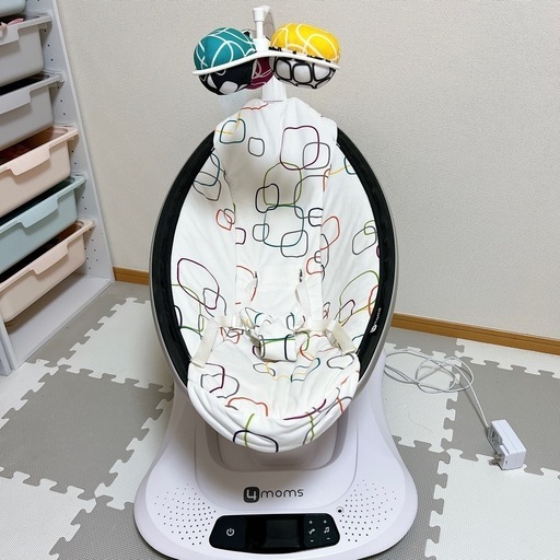 4moms ママルー マルチカラー　電動バウンサー