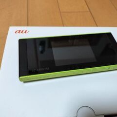 楽天モバイル設定済 モバイルルーター W05 有線LAN付クレードル付 の画像