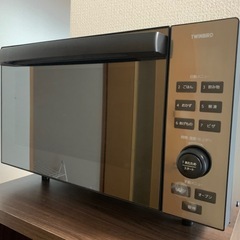 TWINBIRD DR-E857 センサー付フラットオーブンレンジ 