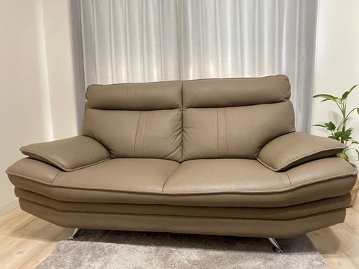 【美品】ソファ170cm グレージュ