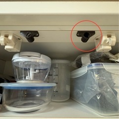 キッチンボード　食器棚　収納の画像