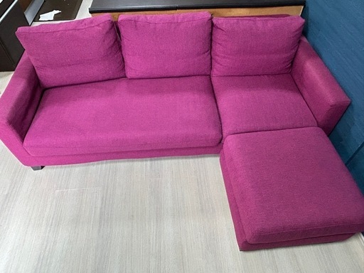 ナフコ3人用カウチソファ