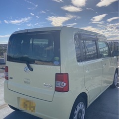 ご成約御礼✨🙇‍♂️多数のお問い合わせありがとうございました🙇‍♂️希少色コットンアイボリー✨きれいで可愛いムーヴコンテ🐰車検受けたてで全込み３５万円🐣早い者勝ちの画像