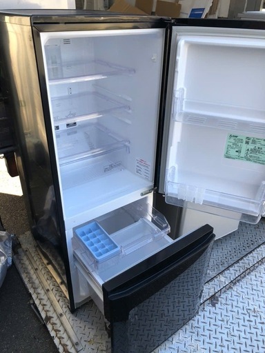 NO 478 ?福岡市内配送設置無料✨?  MR-P15A-B 冷蔵庫 サファイアブラック [146L /2ドア /右開きタイプ]