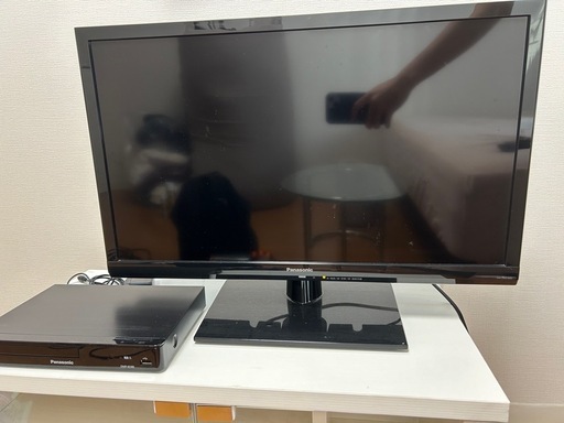 【譲り先決まり】Panasonic テレビ/Blu-rayプレーヤー