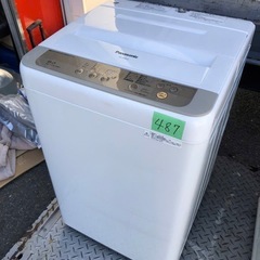 NO 487 ?福岡市内配送設置無料✨? パナソニック 6.0kg 全自動洗濯機