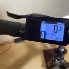 AiDDE 電動アシスト折りたたみ式自転車「ブルー」の画像