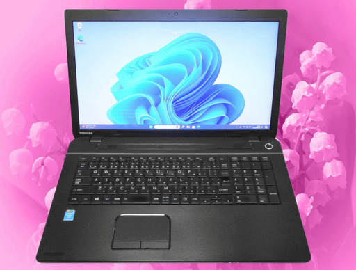 【安心・安全・3年間無料保証】東芝 メモリ16GB 大画面17.3インチ (2TB) 新品SSD1000GB＆HDD1000B Webカメラ Bluetooth オフィス2021