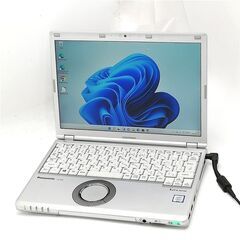 ノートPC Panasonic CF-SZ6ADLVS i3 8GB Win11