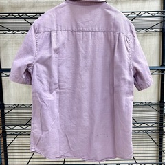 ステューシー　stussy 半袖　ワークシャツ　パープルの画像