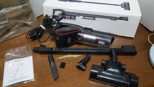 iTvanila Vacuum Cleaner VSC-C1 コード付きハンディータイプクリーナー 付属品、箱付き 動作確認済み
