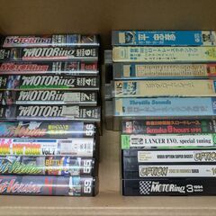 VHS レース バイク 関連 21本セット 中身違うものが数本混...