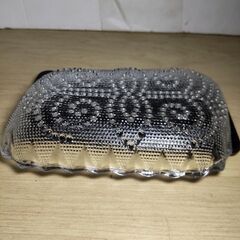 refle ReArt NEO クリスタルハンドクラスト ビーズシャイン グラス レトロ 変形 皿 角皿 4枚セット 耐熱硬質ガラスの画像