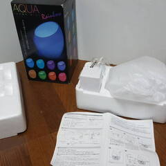 Rainbow AQUA AROMA MIST アロマミスト ルームライト アロマポット 通電確認のみの画像