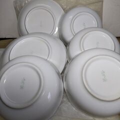 食器 愛陶 小皿 4枚と 取皿 5枚 aito 皿9枚セット 輪花 デザート皿 フワラー ボウル グリーン唐草 爽やかな可愛 和食器の画像