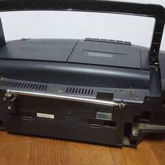 Panasonic パナソニック CDラジカセ RX-DS11　本体のみ　動作確認済み（CD再生不可、アンテナ折れあり）　ジャンクにての画像