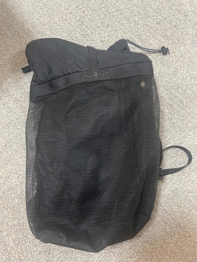 モンベル　メッシュリュック