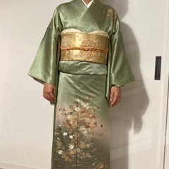 訪問着＋帯のセットの画像