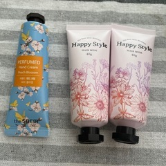 ヘアトリートメント、ハンドクリーム