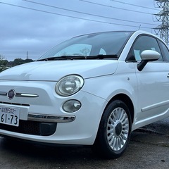 即納❗️フィアット 500 ガラスルーフ　車検令和7年6月