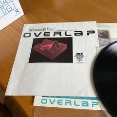 LPレコード　杉真理　overlapの画像