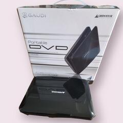 GREEN HOUSE　グリーンハウス
ポータブルDVDプレイヤー　GHV-PDV780K
　(中古美品)　2010年製の画像