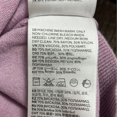 H&M カーディガン ピンクの画像