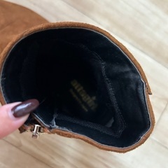 フリンジショートブーツの画像