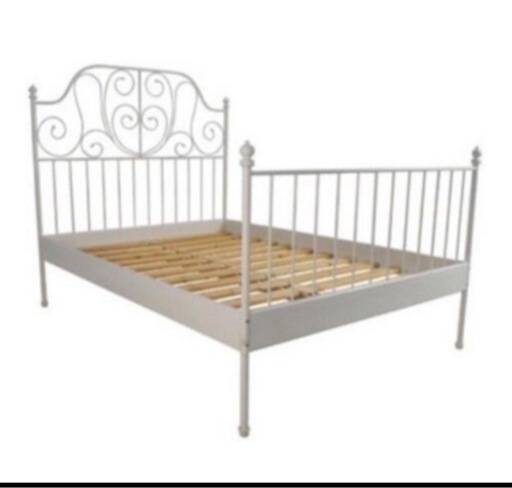 IKEA レイルヴィク ダブルベッド 姫系