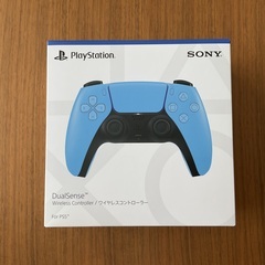 【新品未開】PS5 dualsense 純正 スターライトブルー...