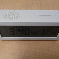 9/20-21受け渡し★無印良品★電波デジタル時計④の画像