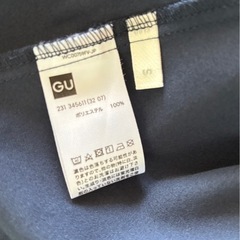 GU シャツワンピースの画像