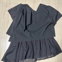 エレンディーク　半袖カットソー　黒