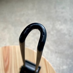【ヘリンボーン】直径50cm 折りたたみテーブル  丸テーブルの画像