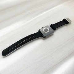 【新品未使用】　スマートウォッチ　ブラックの画像