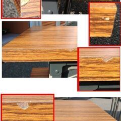 (中古) 背の低い 折り畳みテーブル ③の画像