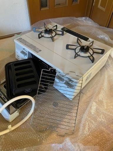 Rinnaiガステーブル　ココットプレート付き　使用期間1年