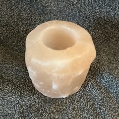 ピンク岩塩キャンドルホルダー