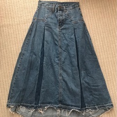 ジーンズスカート