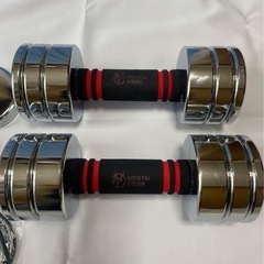 Northdeer 可変式ダンベル 5kg×2 プレート0.75kg×4枚の画像