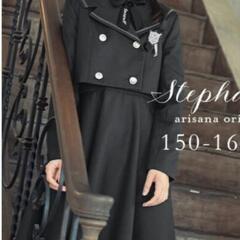 価格相談可中古 arisana ステファニー 卒業式 黒 160cm ５点セットの画像