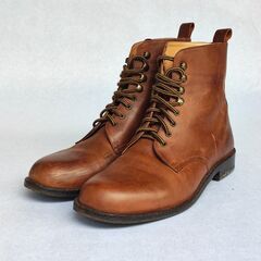 ショートブーツ　パンプス　レディース　レザー　ブラウン系　24.5cm　ブラウンの画像