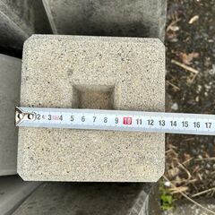 単管　ブロック　20個　まとめ　大量　単管ブロック　240918+01の画像