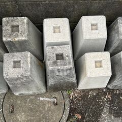 単管　ブロック　20個　まとめ　大量　単管ブロック　240918+01の画像