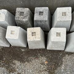 単管　ブロック　20個　まとめ　大量　単管ブロック　240918+01の画像