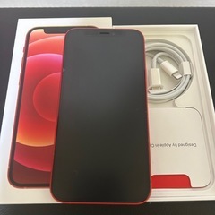 iPhone12 mini 128GB　バッテリー88% SIMフリー　RED 
